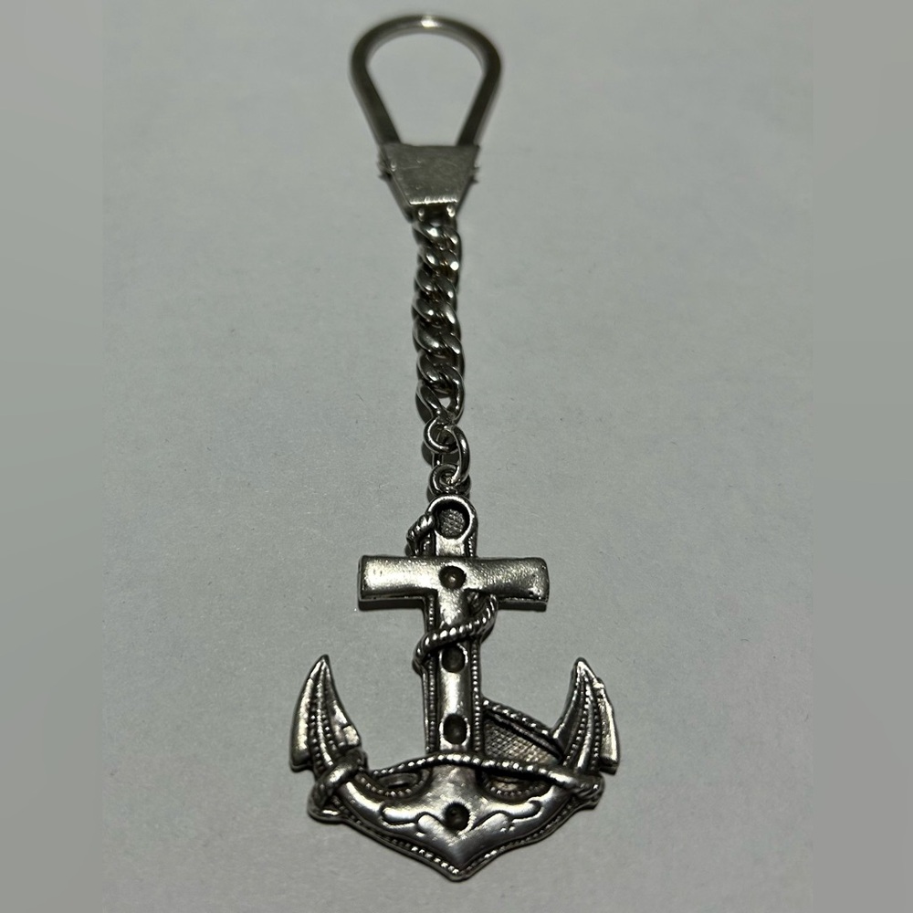 Handmade Egyptian Silver Keychain